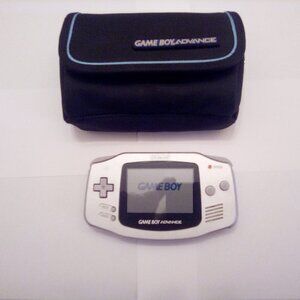 Game Boy Advance handheld console case one game